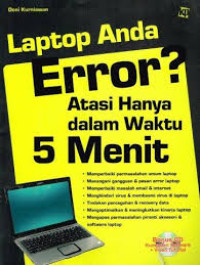 Image of Laptop Anda Error? Atasi Hanya dalam Waktu 5 Menit