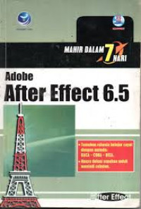 Mahir Dalam 7 Hari : Adobe After Effect 6.5
