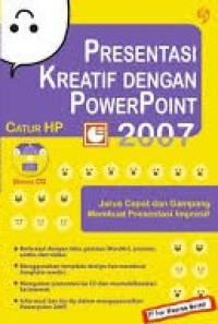 Presentasi Kreatif dengan PowerPoint 2007