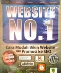 Website No.1 : Cara Mudah Bikin Website dan Promosi ke SEO